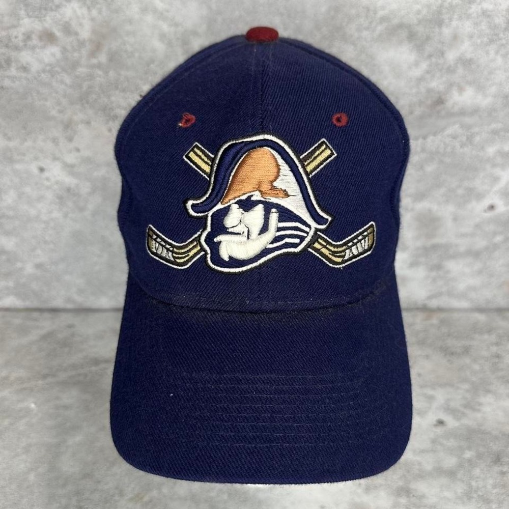 Navy blue vintage Zephyr The Hat snapback‎ hat hats Size 7 1/8